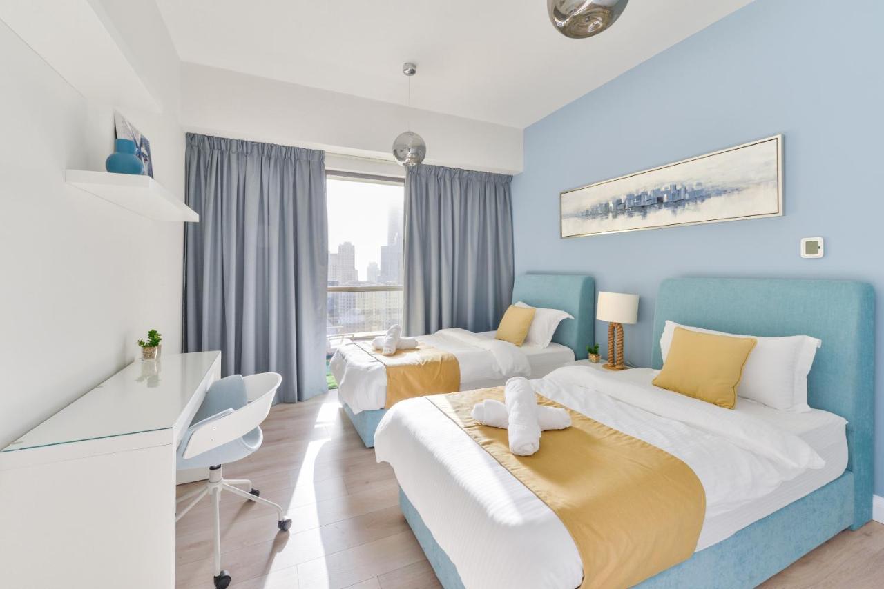 Luxury Jbr - Marina View - 5* Beach Resorts Access 迪拜 外观 照片