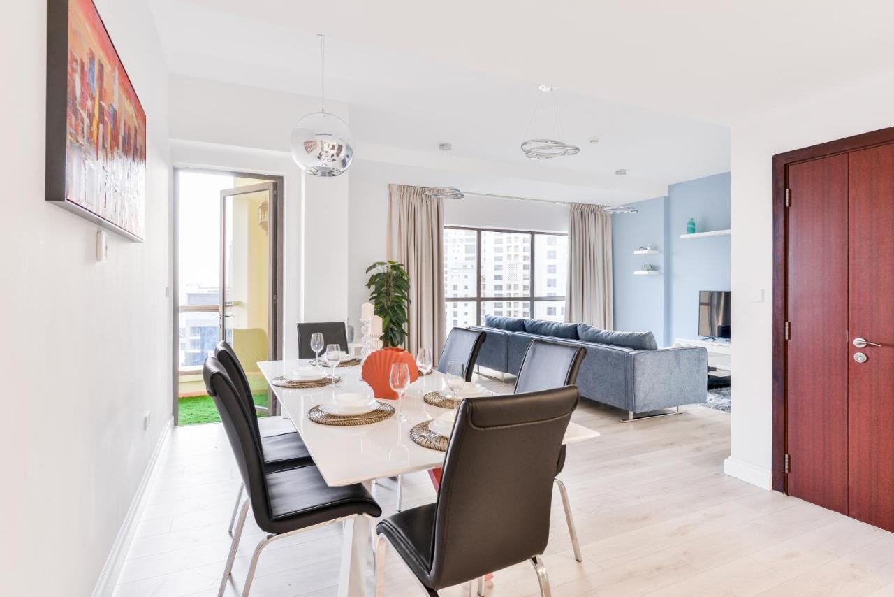 Luxury Jbr - Marina View - 5* Beach Resorts Access 迪拜 外观 照片