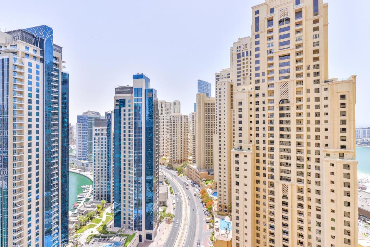 Luxury Jbr - Marina View - 5* Beach Resorts Access 迪拜 外观 照片