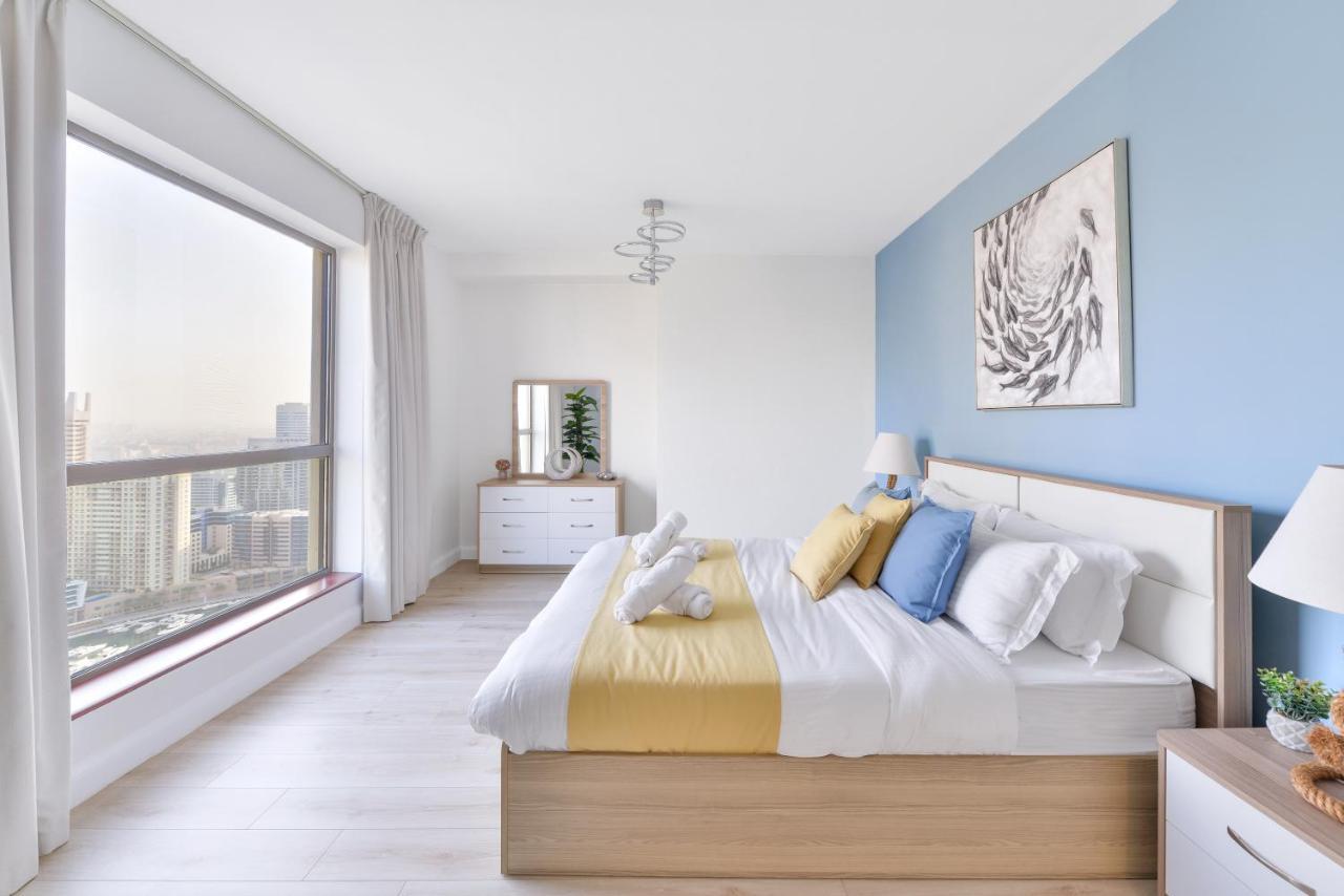 Luxury Jbr - Marina View - 5* Beach Resorts Access 迪拜 外观 照片