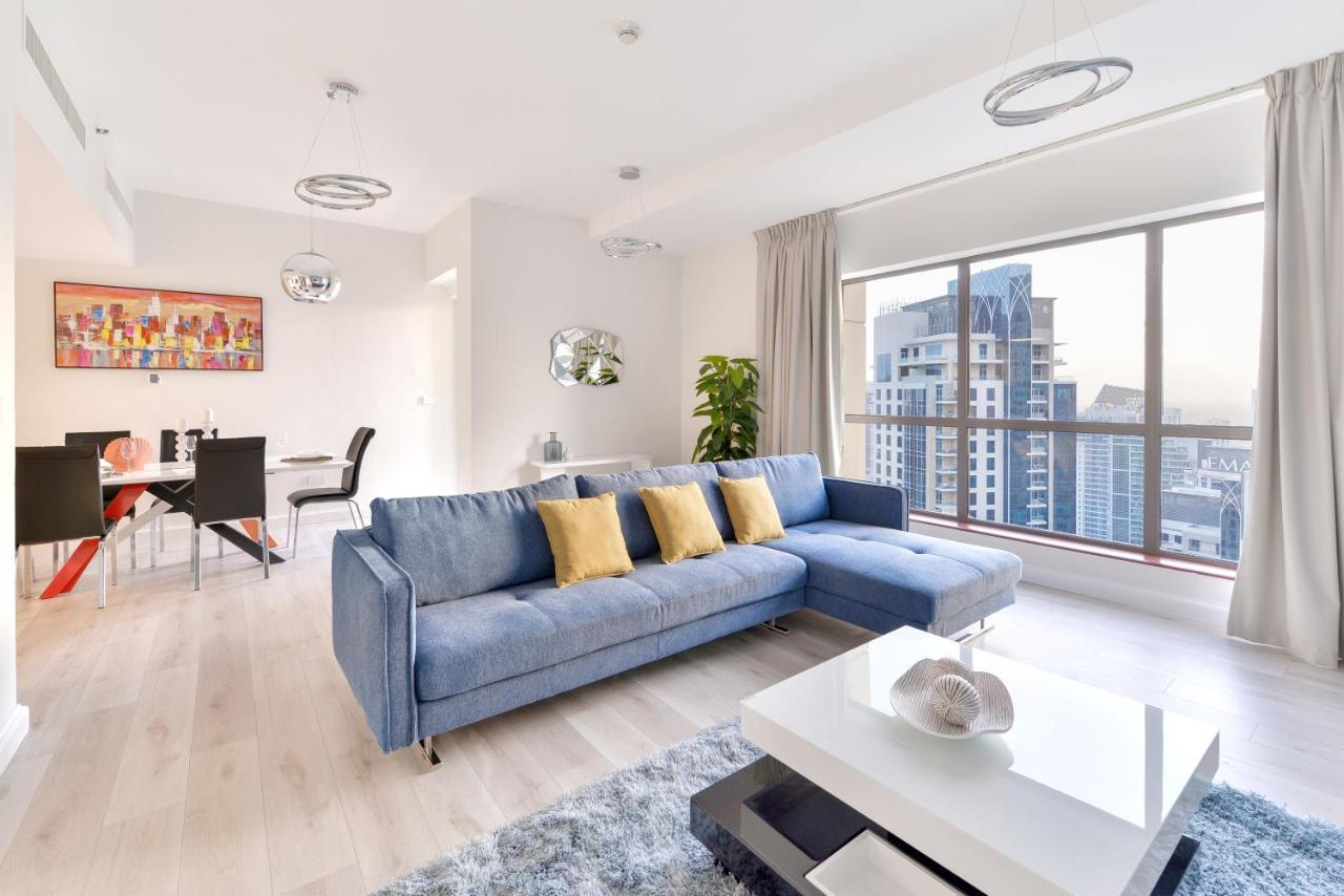 Luxury Jbr - Marina View - 5* Beach Resorts Access 迪拜 外观 照片