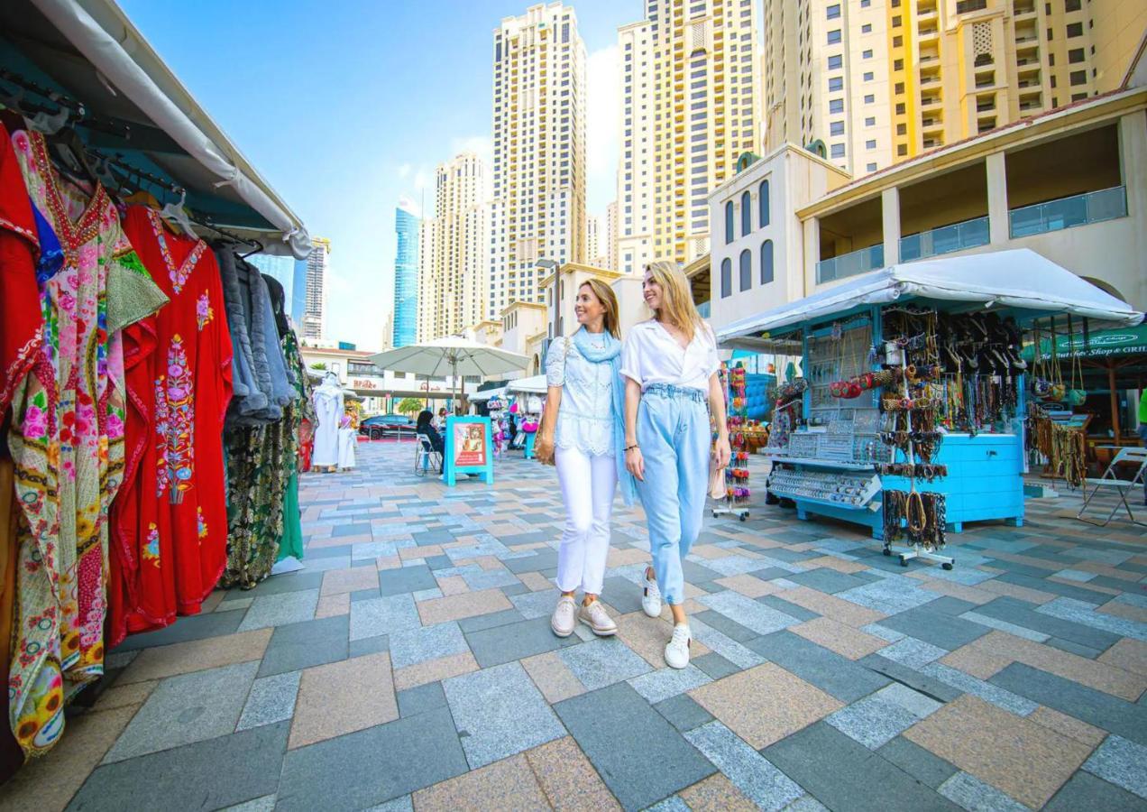 Luxury Jbr - Marina View - 5* Beach Resorts Access 迪拜 外观 照片